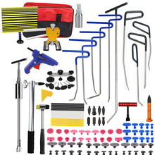 Juego de herramientas de mano para reparación de abolladuras de coche, Kit de herramientas para quitar abolladuras sin pintura, ganchos de varilla 2024 - compra barato