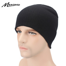 Winter Hats for Women Men Knitted Beanie Bone Black Hat Cap for Girls Brand Hat Female and Male Skullies Couples Stocking Caps 2024 - buy cheap