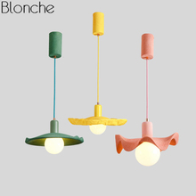 Modern PVC Pendant Lights Nordic Colorful Hanging Lamp for Living Room Bedroom Bedside Home Decor Lighting Fixtures Luminaire 2024 - buy cheap