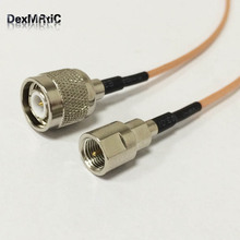 TNC male plug switch FME male straight RF pigtail cable RG316 15cm 6" wholesale NEW 2024 - buy cheap