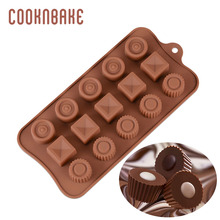COOKNBAKE-Molde de silicona para repostería, herramienta para hornear gominolas dulces, fondant, Pastel redondo de chocolate, hielo, gelatina 2024 - compra barato
