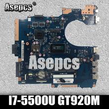Asepcs P552LA_LJ Laptop motherboard For Asus P552LA P552LJ P552L P552 P2520LA P2520LJ Test original mainboard  I7-5500U GT920M 2024 - buy cheap
