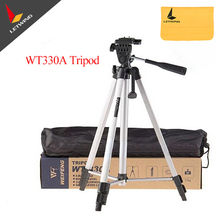 High quality Aluminum WT330A Tripod, Vogue Professional camera Standing/stand Tripod for Canon Nikon Olympus Pentax DV Camera 2024 - buy cheap