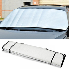 LEEPEE UV Protect Car Styling Front Window Sunshade Windshield Film Foldable Car Windshield Sun Shade 2024 - buy cheap