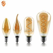 Vintage Edison Bulb E27 E14 220V Retro Lamp 4W Ampoule Vintage Light Bulb Edison Lamp Led Filament Light Edison Bulb 2024 - buy cheap