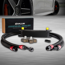 10 Row Motor Oil Cooler Relocation Kit Para BMW Mini Cooper R53 Supercharger Preto 2024 - compre barato