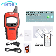 Original Xhorse VVDI MINI Key Tool EU/NA Works iOS/Android Smart Control Get Free 6bit 48-Clone function Replace VVDI Key Tool 2024 - buy cheap