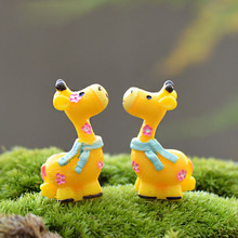 Giraffe Animal Miniature Fairy Garden Home Houses Decoration Mini Craft Micro Landscaping Decor DIY Accessories 2024 - buy cheap