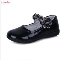 Children shoes girls shoes spring and autumn beading fashion princess shoes kid designer single sandals shoes for girls 2024 - buy cheap