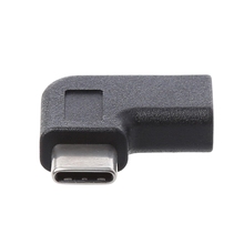 2020 Новый 90 градусов правый угол USB 3,1 Тип C папа к женскому USBC конвертер адаптер 2024 - купить недорого