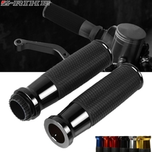 7/8'' 22MM Motorcycle handle grips Motorbike handlebar ends For Kawasaki NINJA 300 400 ZX6R ZX9R ZX12R Z800 Z750 Z250 ER6N/F 2024 - buy cheap