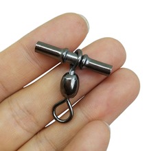 INFOF 500/1000pcs Fishing Swivels Sleeves 3 Way Swivel Hook Cross Line Crane Swivel Fly Fishing Connector Carp Fishing Tackle 2024 - buy cheap