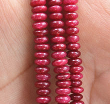 Free shipping Brazil GENUINE TOP NATURAL 3 Rows 2X4mm RED  BEADS NECKLACE Jewelry 2024 - buy cheap