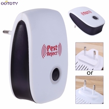Hot sale EU Plug Electronic Ultrasonic Anti Mosquito Insect Pest Mouse Repellent Repeller  MAY9_35 2024 - buy cheap