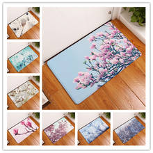 New Beautiful Creative Rugs Washable Flower Carpet Keep warm Mats Bedroom Non-Slip Floor Mats Area rug for living room 2024 - buy cheap