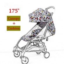 Conjunto de carrinhos de bebê yoya, acessórios 175 graus atualizado, carrinhos, capa de sol e colchão, almofada de assento 2024 - compre barato