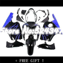 Fei-kit de carenado para motocicleta, carenado azul y negro para KAWASAKI Ninja ZX12R 00 01 ZX 12R 2000 2001 ZX-12R 00-01 2024 - compra barato