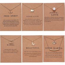 Rinhoo Butterfly Elephant Pearl Of Love Gold-color Pendant Necklaces Clavicle Chains Necklace Fashion Necklace Women Jewelry 2024 - купить недорого
