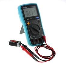 Aneng ang860b + transistor digital lcd multímetro tester backlight ac/dc amperímetro voltímetro ohm medidor portátil multi medidor 2024 - compre barato