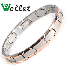 Women Jewelry 99.999% Germanium Tungsten Bracelet For Women Healing Healing Energy 18cm/7mm 2024 - buy cheap