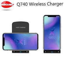 Wireless Charger For iPhone X 8 Plus Quick Charge Fast Qi Q740 USB 10W Wireless Charging Pad for Samsung Galaxy S8 S9 S7 Edge 2024 - buy cheap