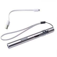 Flashlights Torches Portable USB Rechargeable LED Flashlights Waterproof Mini Torch Keychain Lamp lanterna zaklamp el feneri 402