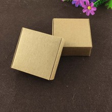 Caja de embalaje de papel Kraft para regalo, embalaje en blanco, artesanal, potencia de 500x6,5x3cm, 6,5 Uds. 2024 - compra barato