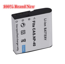 1600mah 100% brand new Replacement Camera Battery For Casio NP-40 NP40 NP 40 CNP-40 Z850 Z400 Z300 Z100 Z1000 P505 2024 - buy cheap