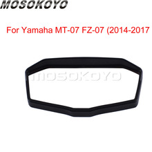 Black Instrument Guard Dash Surround Gauges Panel Cover for Yamaha MT07 FZ07 MT-07 2014-2017 2024 - buy cheap