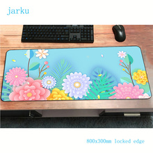 Almofada do rato do flamingo high-end 800x300x2mm gaming mousepad gamer tapete do rato almofada do computador vendas quentes mesa padmouse grande jogo esteiras 2024 - compre barato