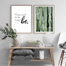 Modern Cactus Leaves Green Plants Canvas Paintings Nordic Wall Art Posters Prints Pictures for Living Room Home Decor unframed 2024 - buy cheap