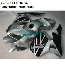 Carenados de plástico ABS para Honda, kit de carenado de plata CBR 600RR 05 06, CBR600RR 2005 2006 SZ31 2024 - compra barato