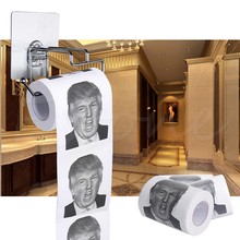 Donald Trump Humour Toilet Paper Roll Novelty Funny Gag Gift Dump Fashion 2024 - buy cheap