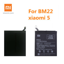 Bateria original de substituição para xiaomi mi5 mi 5, embalagem de varejo xiaomi bateria bm22 3000mah alta capacidade de alta qualidade 2024 - compre barato
