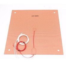 120V/220V 508x508mm/20'' Silicone Heater for Creality CR-10 S5 3D printer heated Silicone Heater Pad fast heating 2024 - купить недорого