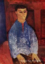 Pintura famosa de Amedeo Modigliani, Retrato del pintor, Moise Kisling, pintada a mano, alta calidad 2024 - compra barato