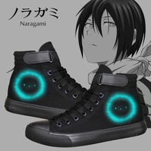 Zapatos de lona Unisex con suela de cuerda, zapatillas informales de Anime Cos Noragami Yato Iki Hiyori Yukine Nora 2024 - compra barato