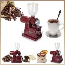 220V Electric Commercial coffee grinder machine for Hotel & Restaurant free ship with plug adapter coffee grinding machine 2024 - buy cheap