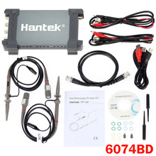 6074BD 4-Canal Digital Oscilloscope Hantek MHz Osciloscópio USB PC Portátil 70 1GSa/Detector Carro 2024 - compre barato