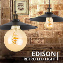 Приглушаемая винтажная Светодиодная лампа Эдисона 3 Вт, Сменные лампы накаливания E27 220 в 85-265 в, ретро-лампа ST64 A60 G80 G95, светильник лампа накаливания 2024 - купить недорого
