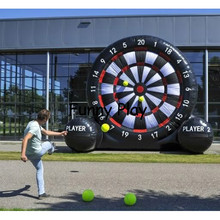 giant pvc Inflatable Foot Darts Board Game,Inflatable Kick Darts,inflatable football target dart board soccer goal 2024 - buy cheap