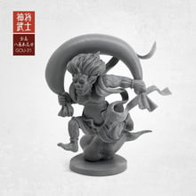 1/35 Figure Kits Model (50-60mm) Oriental Classical God Samurai Resin Soldier Gou-32 2024 - buy cheap