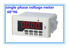 Single phase digital voltage meter LED AC/DC voltage meter,voltmeter, High quality, high precision,free shipping 2024 - buy cheap