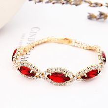 YFJEWE New Design Fashion Jewelry Manufacturers Selling Rhine  Shiny Eyes And Colorful Crystal Bracelet B026 2024 - buy cheap