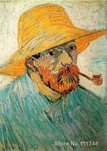 Paintings by Vincent Van Gogh Self Portrait Hand painted art on canvas High quality 2024 - buy cheap