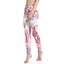 2019 Women Yoga Pants Sports Clothing Chinese Style Printed Yoga Leggings Fitness Running Sport Pants Just Yoga Pants 2024 - buy cheap