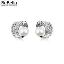 BeBella pearl earrings made with Swarovski Elements 2024 - buy cheap