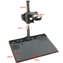 Repair Pannel Multifunction Aluminum Alloy Workbench Microscope Stand Table Working Holder For HDMI USB VGA Digital Camera 2024 - buy cheap