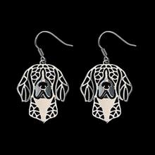 Fashion Silver Plated Beagle Dog Earrings Women's Jewelry Alloy Animal Earrings Drop Shipping 2024 - buy cheap