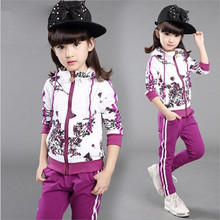 Baby Girls Clothes Jacket Kids Clothing Hoodies+Pants Girl Tracksuit Sport Suit 2024 - buy cheap